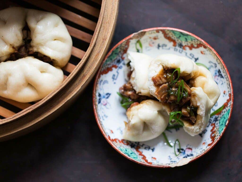 steamed pork buns