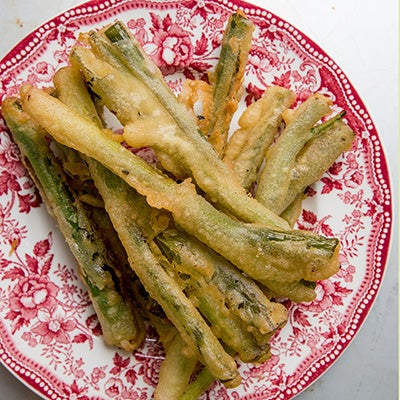 Batter-Fried Scallions