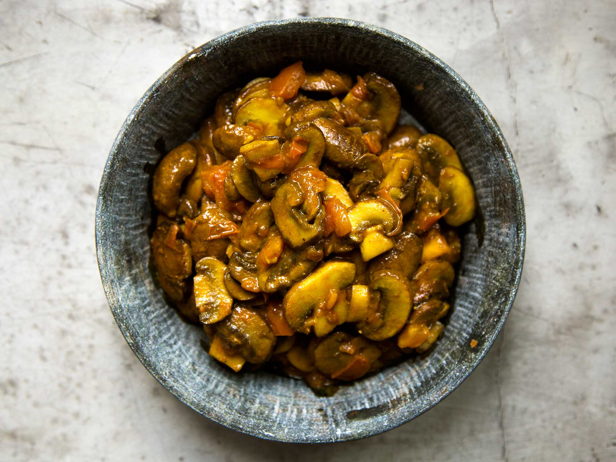 Mushrooms with Fennel and Ginger Saveur