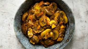 Mushrooms with Fennel and Ginger
