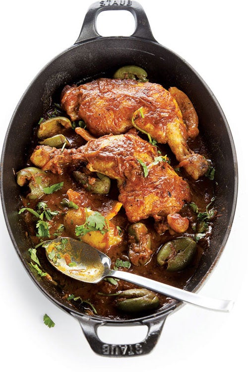 Chicken, Olive, and Lemon Tagine (Djaj Mqualli) Saveur