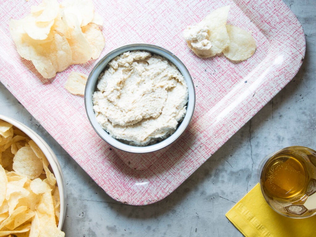 Caramelized Onion and Sunchoke Dip