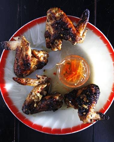 Coriander and Lime Chicken Wings