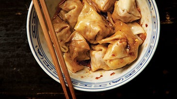 Sichuan Pork Wontons (Chao Shou)