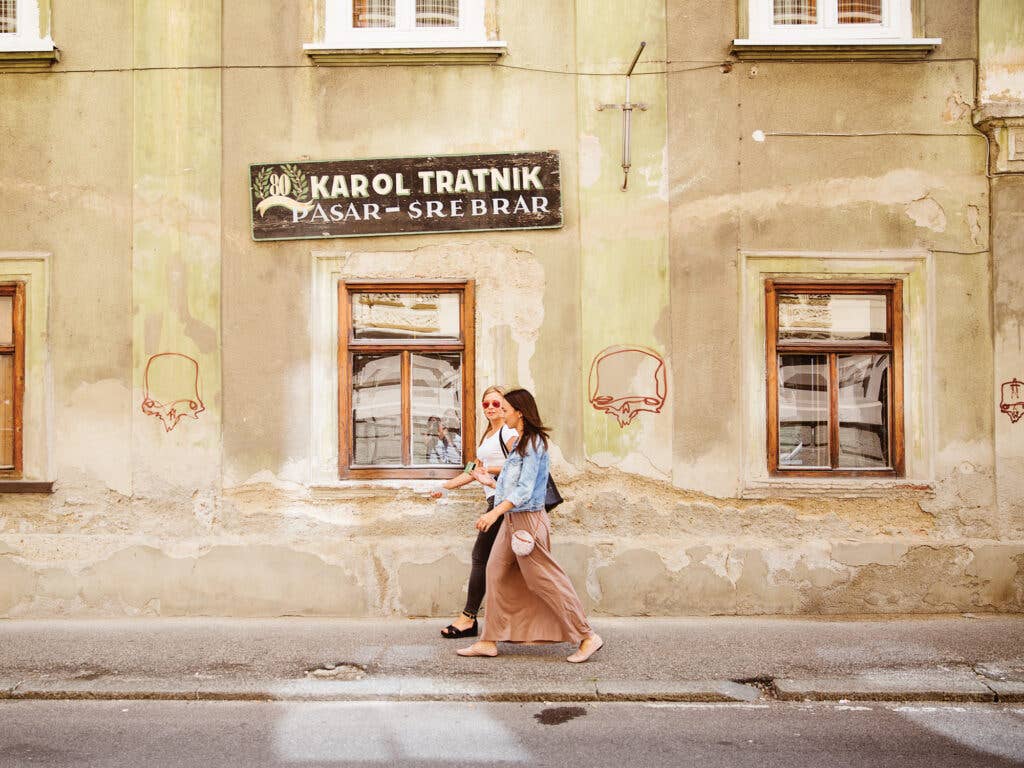 Maribor, Slovenia, Street Scene