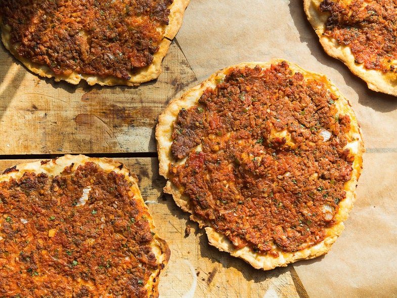Lahmacun Turkish Flatbread