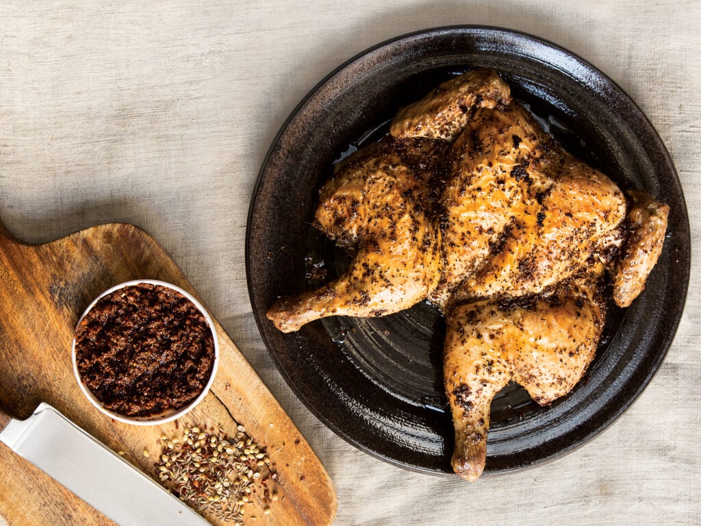 Roasted Chicken with Harissa