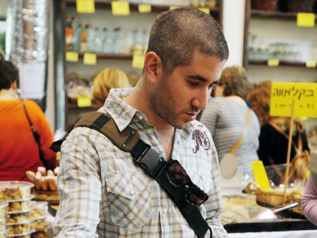 Michael Solomonov at Tavlin Market; Jerusalem