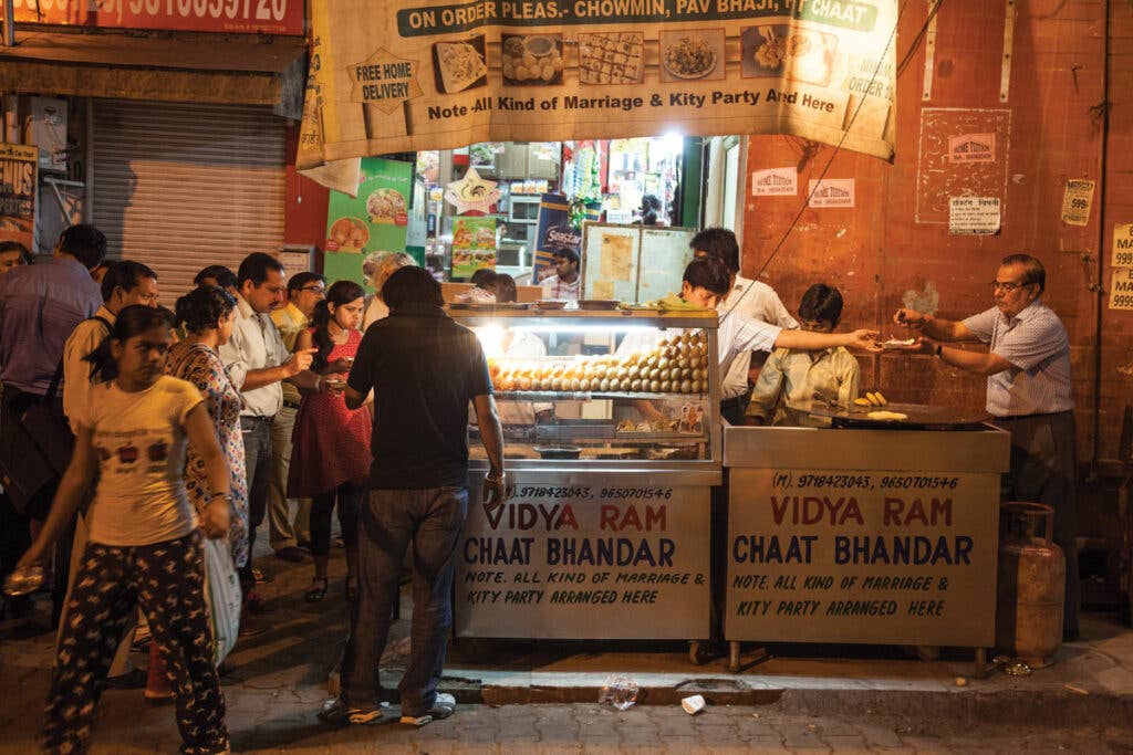 eating and drinking in new delhi