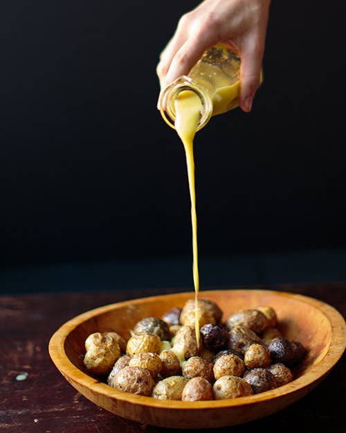 Roasted Potatoes with Lemon Olive Oil