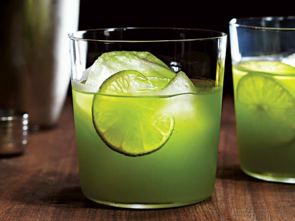 Green Gin Cocktail