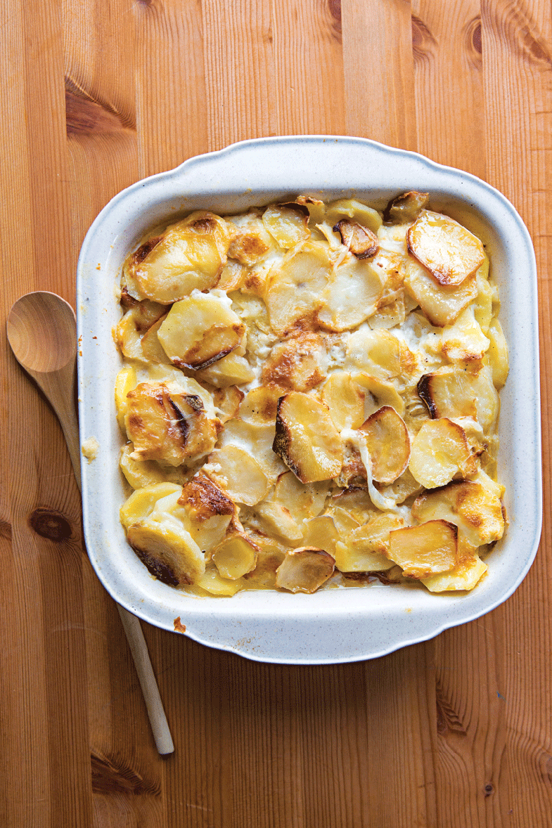Old-Fashioned Scalloped Potatoes