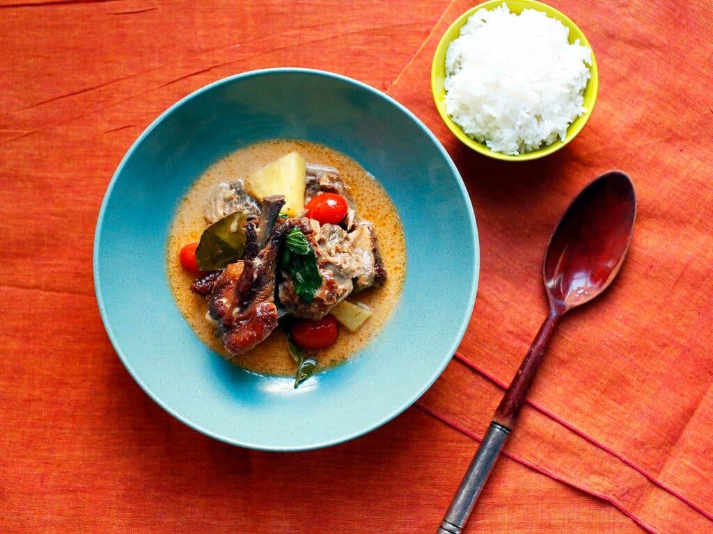 Thai Red Curry with Roasted Duck