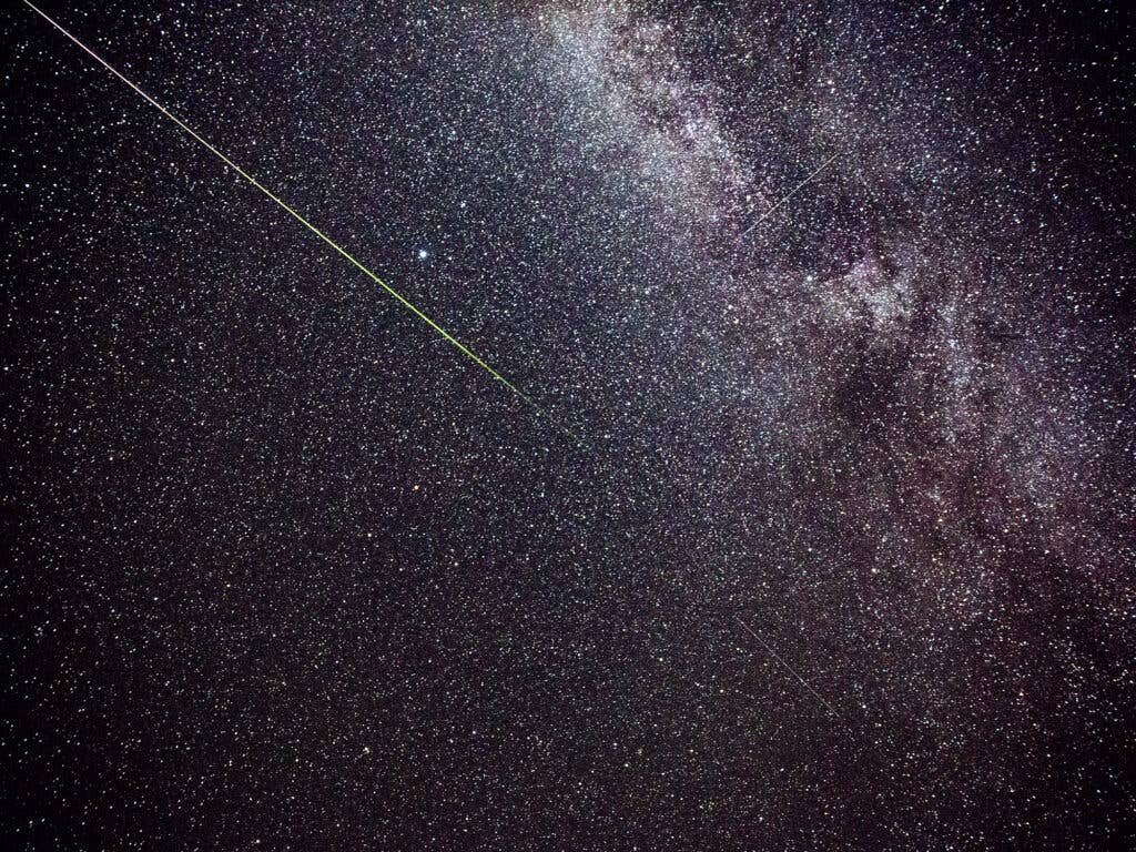 Perseid meteor shower