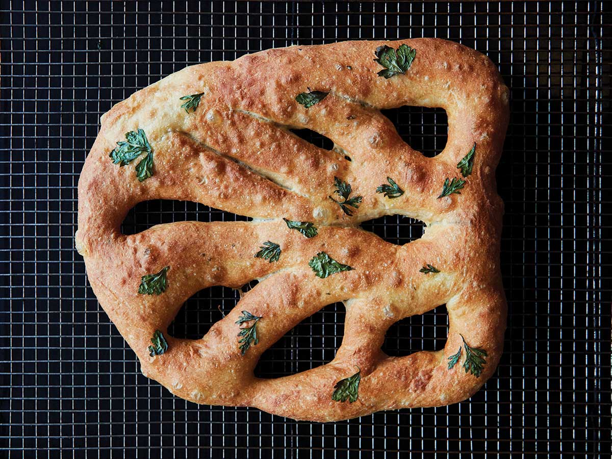 Fougasse bread