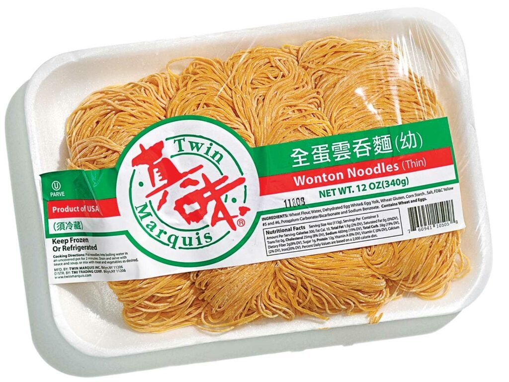 Wonton noodles