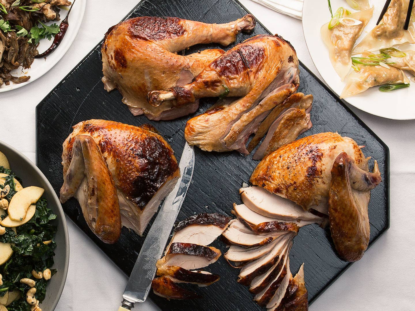 Slow-Smoked and Spice-Brined Turkey