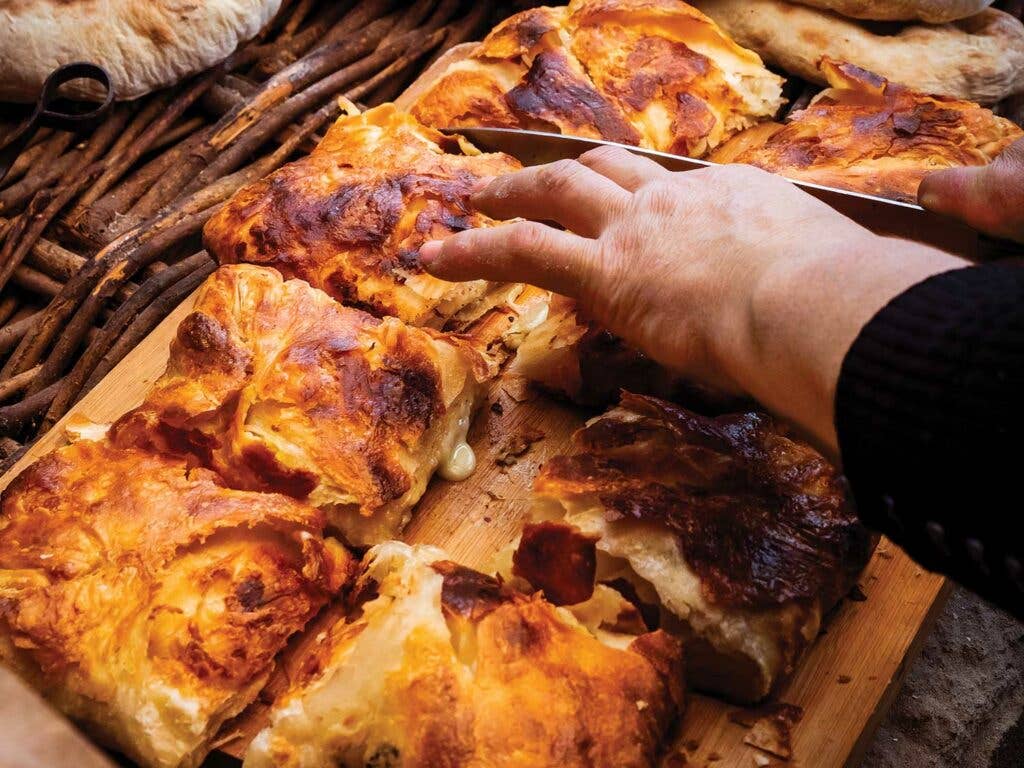 Georgian Cheese Bread (Meskhetian Khachapuri)