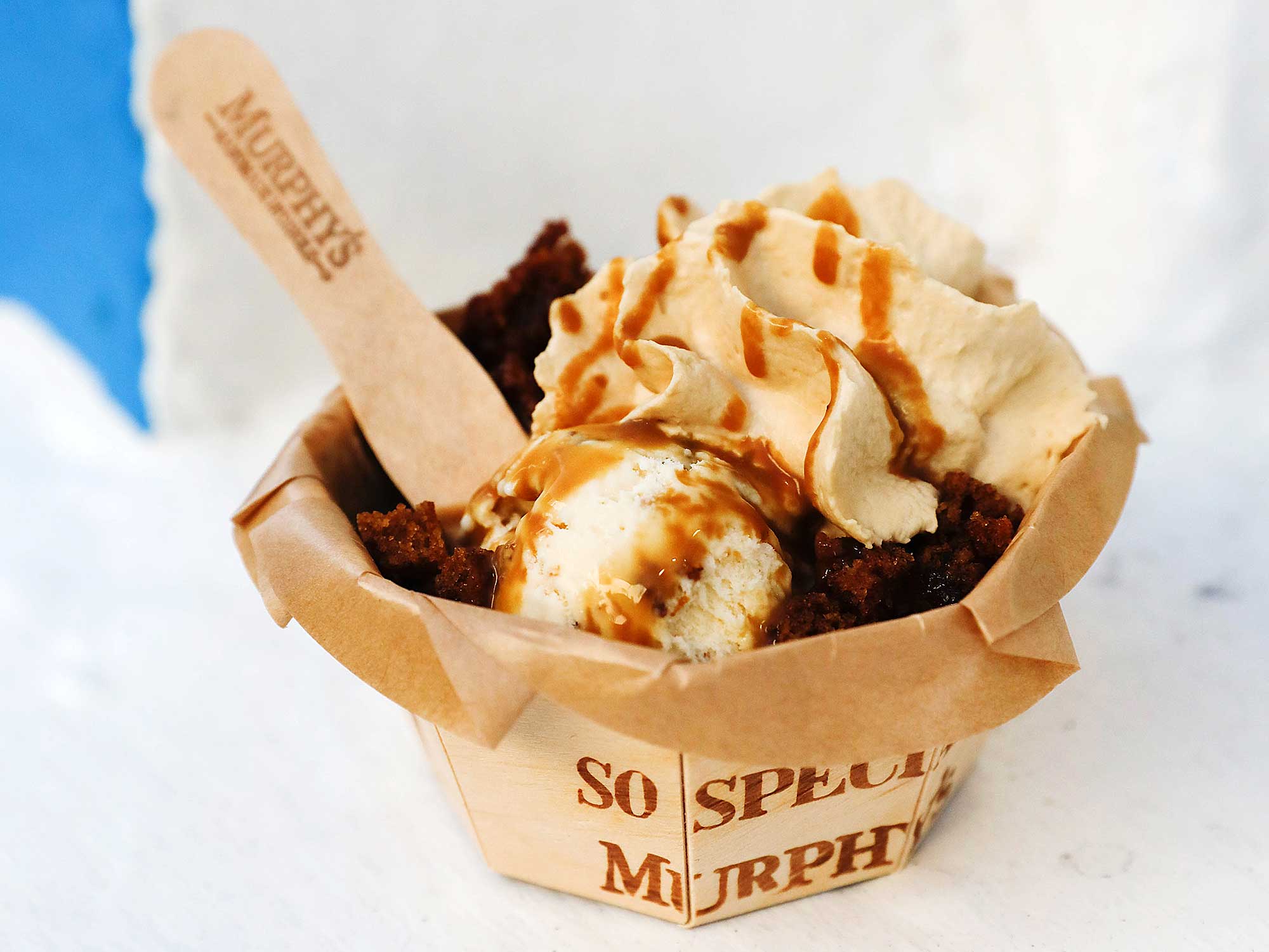 Irish Brown Bread Ice Cream with Butterscotch Sauce Saveur