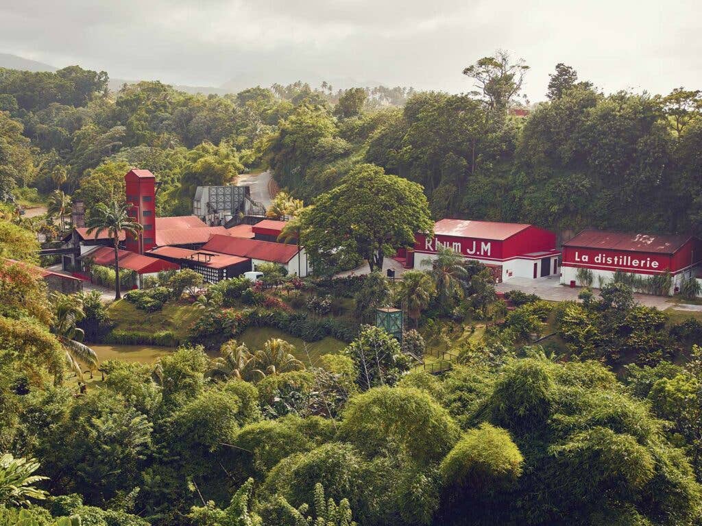 The Rhum J.M. distillery