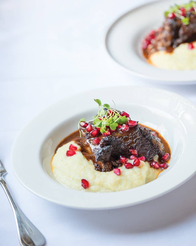 Braised Short Ribs with Celery Root Purée