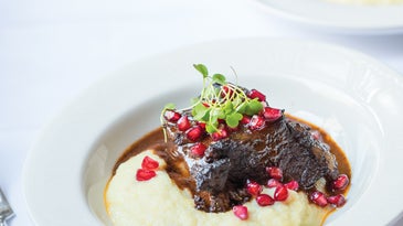 Braised Short Ribs with Celery Root Purée