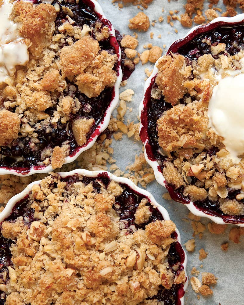 Fruity Cobblers, Crisps, and Crumbles
