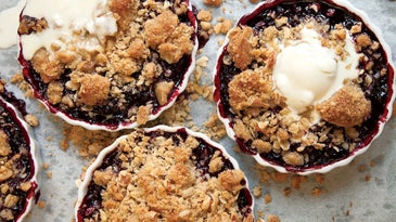 Fruity Cobblers, Crisps, and Crumbles