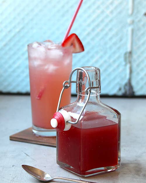 Chile-Spiced Strawberry Syrup