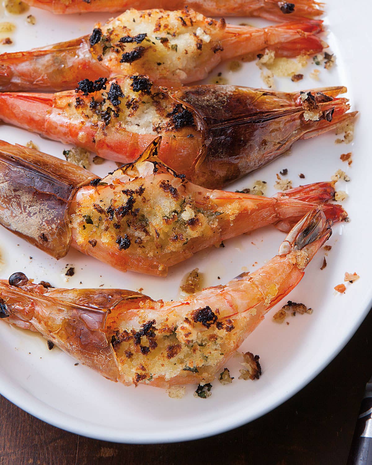 Venetian-Style Gratinéed Shrimp (Gamberoni Grigi al Gratin)