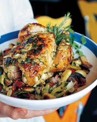 Roast Chicken with Root Vegetables