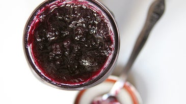 Blueberry Jam with Lemon and Thyme