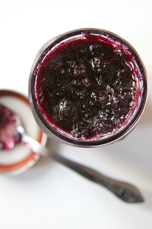 Blueberry Jam with Lemon and Thyme