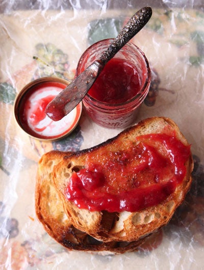 Rhubarb-Strawberry Jam