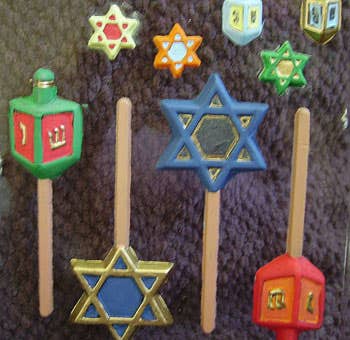 Hanukkah Candy Molds