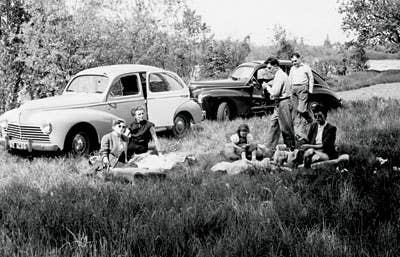 Citroen 2CV and the Renault 4CV