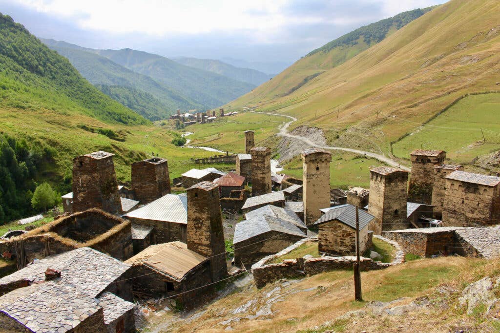 The town of Ushguli. Credit: Benjamin Kemper