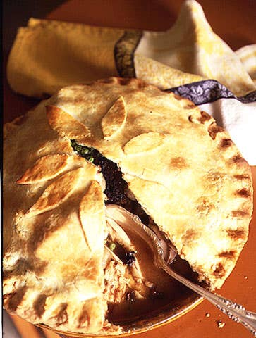 Pheasant and Morel Potpie