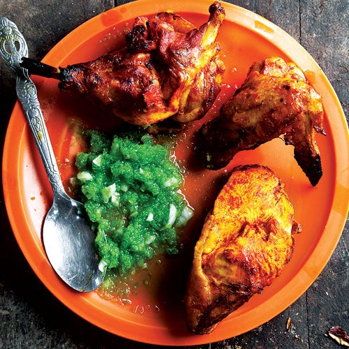 Pollo al Horno (Chile-Spiced Grilled Chicken) | Saveur