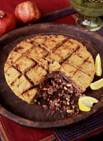 Bulgur Wheat and Ground Beef Pie