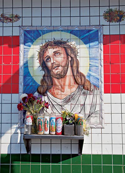A shrine in East LA