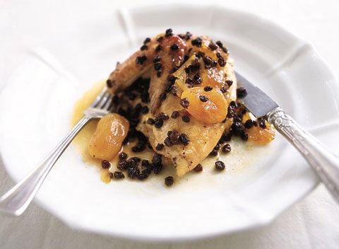 Apricot and Currant Chicken