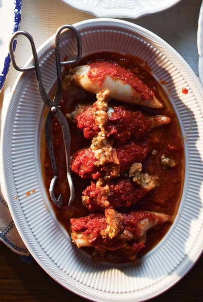 Stuffed Calamari