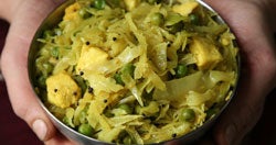 Dry-Cooked Cabbage with Tofu and Peas | Saveur-image