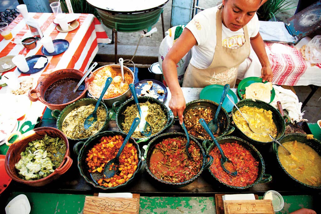 Market vendor in Oaxaca