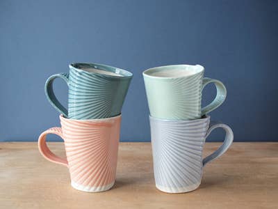 Hand-Made Porcelain Mugs
