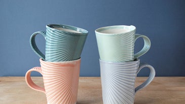 Hand-Made Porcelain Mugs