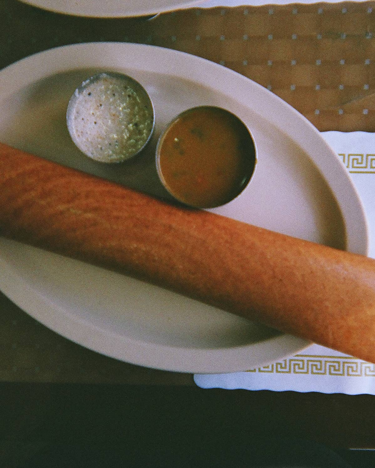 Eating Dosa in Jersey City