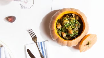 Roasted Mushrooms with Escargot Butter