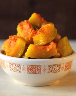 Taiwanese-style Braised Squash with Ginger (Chao Nan Gua)